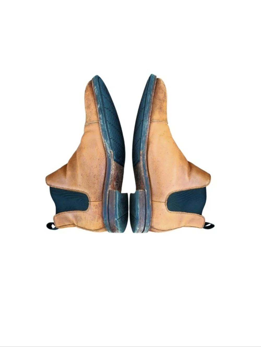 Cole Haan Wagner Grand Waterproof Tan Brown Chelsea Boot Casual Shoe Men 9.5